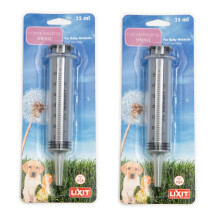 Lixit Handftterungsspritzen fr Welpen, Ktzchen, Kaninchen und andere Tierbabys (35 ml, 2 Stck)