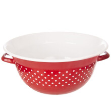Große traditionelle Schüssel 9 l mit Griff im Retro-Stil