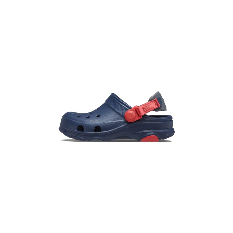 Crocs Kids' Classic All-Terrain Clog (Little Kid/Big Kid)   Navy/Navy  5 Big Kid