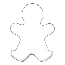 Lebkuchenmann aus Edelstahl - Hochwertige Backform