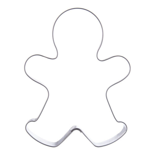 Lebkuchenmann aus Edelstahl - Hochwertige Backform
