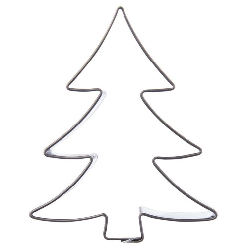 Klassische Lebkuchenform in Weihnachtsbaumform