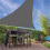 Ambiance ProGarden Tela de sombra triangular Gris oscuro 3,6x3,6x3,6 m 2