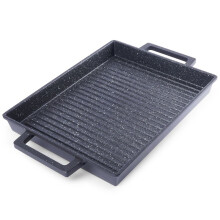 Vielseitige Grillplatte: Herd, Grill & Backofen mit Antihaftbeschichtung