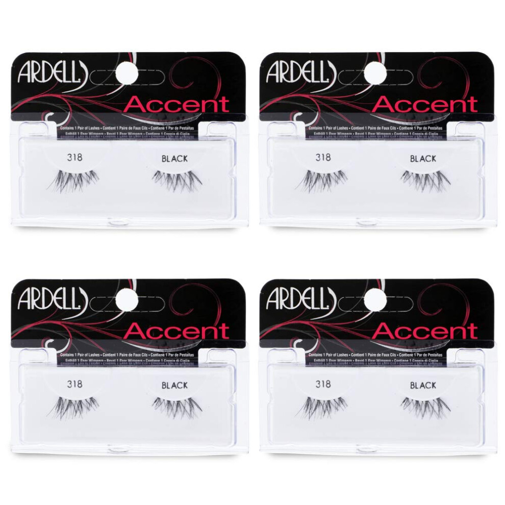 Ardell Accent Lashes 318  4 Pack