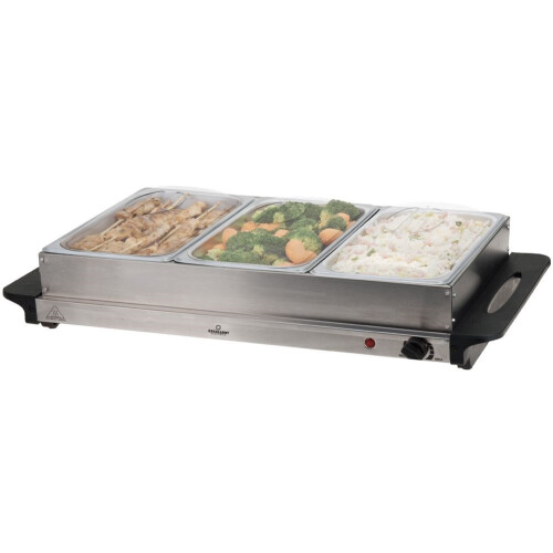Buffetwärmer mit 3 Behältern - Ideal für die Gastronomie 2