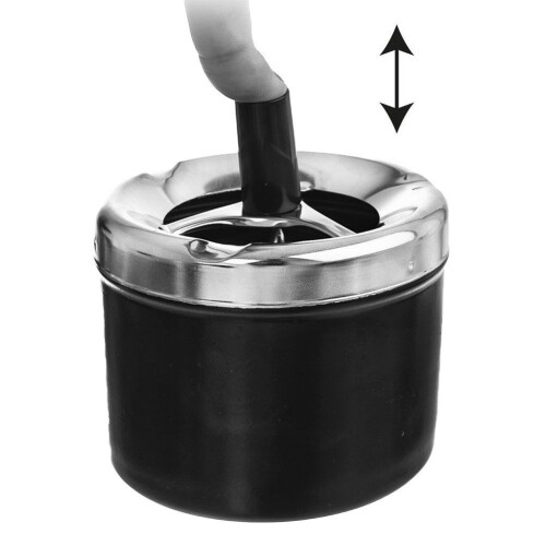 Aschenbecher mit Deckel, der Zigarettenreste und Gerüche verbirgt 1
