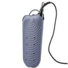 ZAXOP Silikon Hitzebeständige Haltermatte Tasche für Glätteisen, Lockenstab, heiße Haartools (Grau)