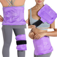 REVIX Ice Packs for Injuries Reusable Gel for Back Pain Relief (16'' X 9'')-Gel Cold Pack for Shoulder Lower Back Thigh & Arm Cold Compress Therapy