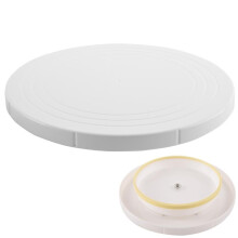 Drehbare Tortenplatte, 27 cm - Einfach dekorieren und servieren