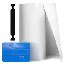 VViViD Klarlackschutz-Vinylverpackungsfolie in großen Mengen, 30,5 x 182,9 cm, inklusive 3M-Rakel und schwarzem Filzapplikator