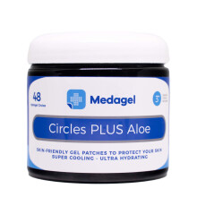 Medagel Circles Plus Almohadillas de Hidrogel Aloe | Alivio Refrescante para Dolor de Lactancia, Ampollas, Picaduras