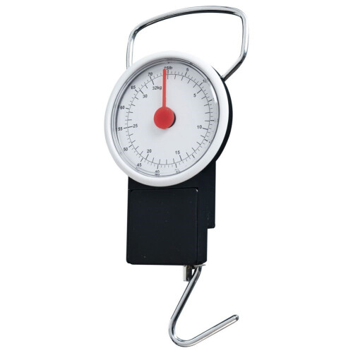 Waage für Gepäck (max. 32 kg) mit Maßband