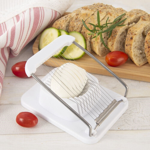 Eierschneider zum perfekten Schneiden von Eiern, Gemüse und Obst 1