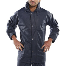 Beeswift Super PU Jacket Waterproof Lightweight Durable Workwear All Weather