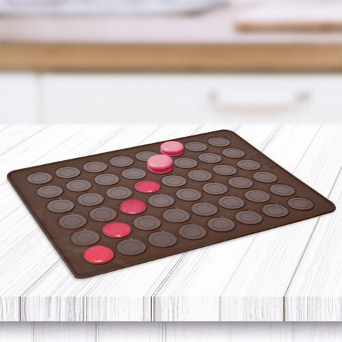 Silikon-Backform für französische Macarons - zwei Größen 1