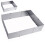 Verstellbare Backform, 24-46x20-38 cm, Edelstahl 1