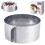 Verstellbare runde Backform aus Edelstahl 15,5-29,5 cm 6