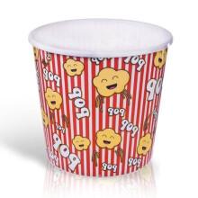 Perfekte Popcornschale 3,4L für Filmabende mit Popcornmotiven