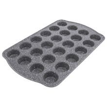 Muffinform für 24 Muffins, 4,5 cm, antihaftbeschichtet, spülmaschinenfest