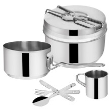 Scout Lunchbox: 7-teiliges Set aus Edelstahl für das Leben im Freien