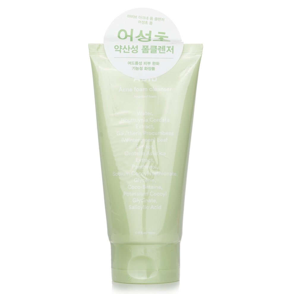Abib - Acne Foam Cleanser Heartleaf Foam 769229 - 150Nl/5.07Oz
