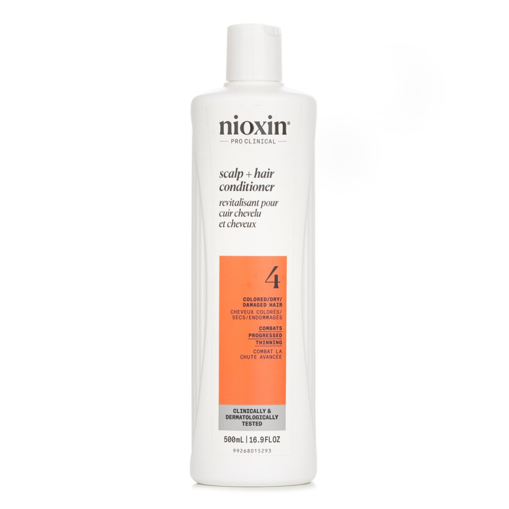 Nioxin - Density System 4 Scalp + Hair Conditioner (Colored Hair, Progressed Thinning, Color Safe)  81629302 - 500ml/16.9oz