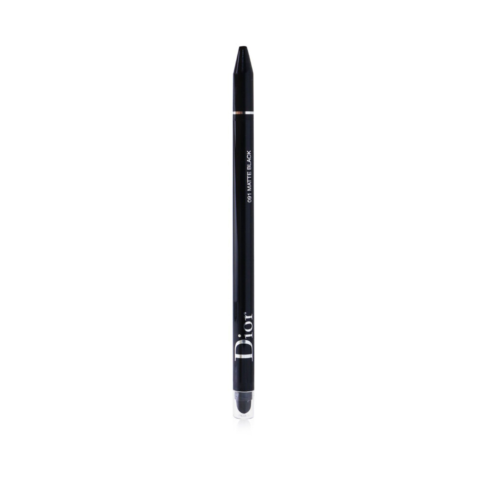 Christian Dior - Diorshow 24H Stylo Waterproof Eyeliner - # 091 Matte Black C014300091 / 500937 - 0.2g/0.007oz