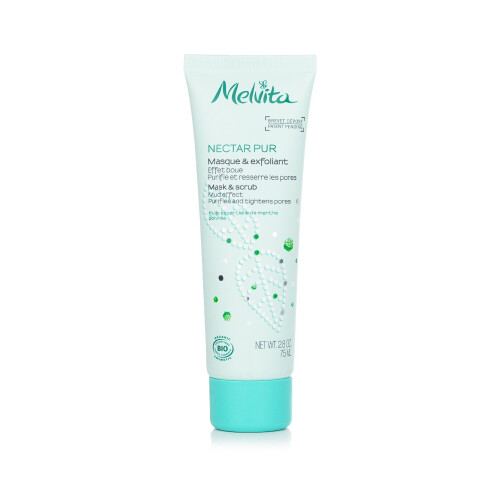 2 in 1 Exfoliating Mask Melvita Nectar Puro 75 ml