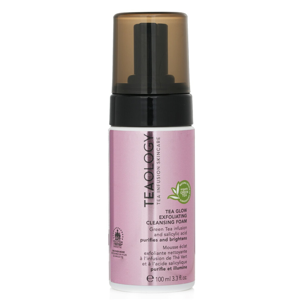 Teaology - Tea Glow Exoliating Cleansing Foam 505082 - 100Ml/3.3Oz