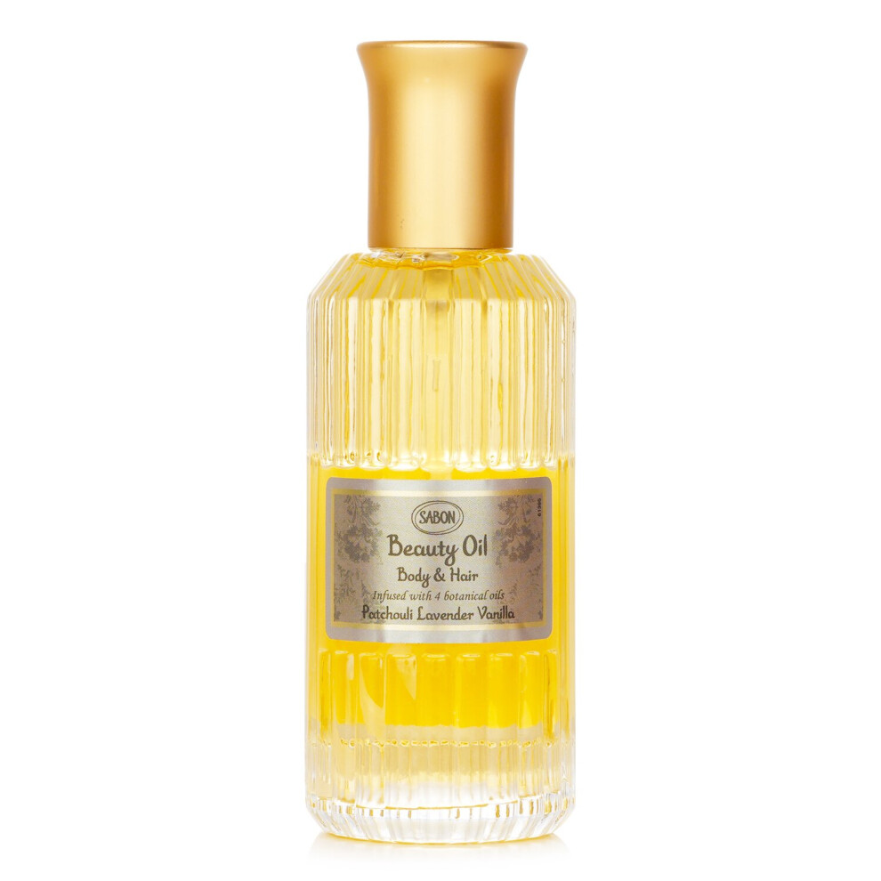Sabon Lavender - Beauty Oil - Patchouli Vanilla 044127 - 100Ml/3.4Oz