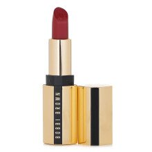 Bobbi Brown Luxe Lipstick | Bold, Verzorgende Lippenstift voor Rijke Satijnen Afwerking | Kamilleolie & Jasmijnwas, 0.12 Ounce, Claret