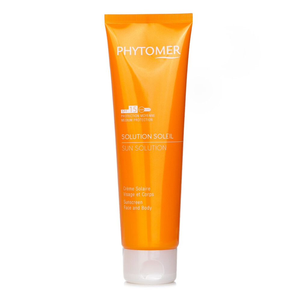 Phytomer - Sun Solution Sunscreen SPF 15 (For Face and Body) 000614 - 125ml/4.2oz