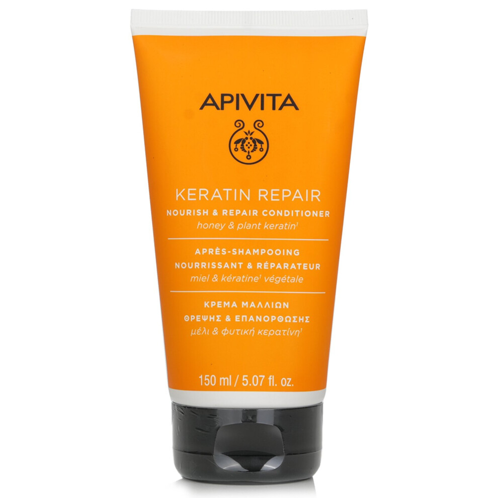 Apivita - Keratin Repair Nourish & Repair Conditioner With Honey & Plant 094614 - 150Ml/5.07Oz