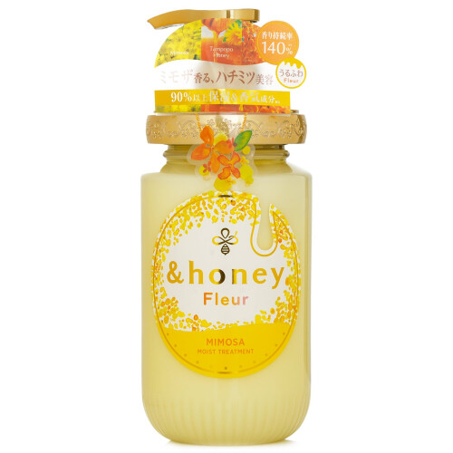 &honey, Fleur Moist Treatment, Μέλισσα, 14.9 fl oz (440 ml)