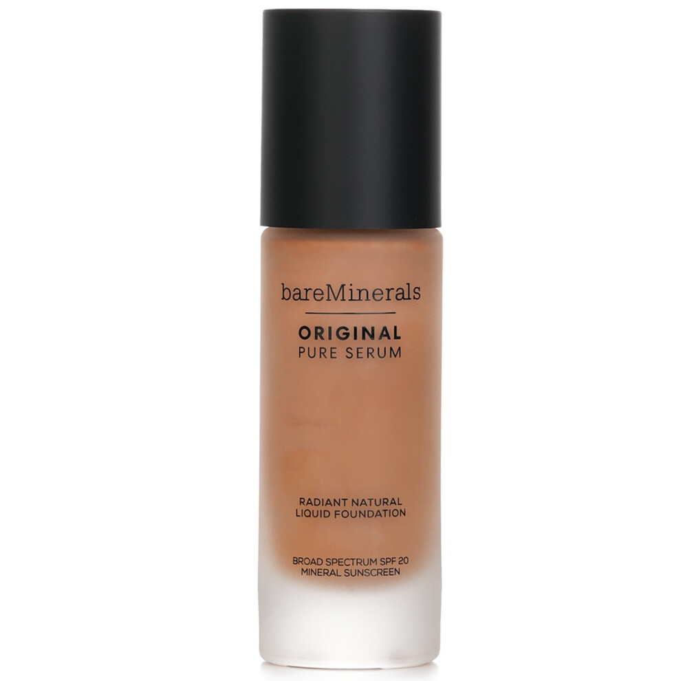 BareMinerals - Original Pure Serum Radiant Natural Liquid Foundation Mineral SPF 20 - #Medium Deep Neutral 4.5 098766 - 30ml/1oz