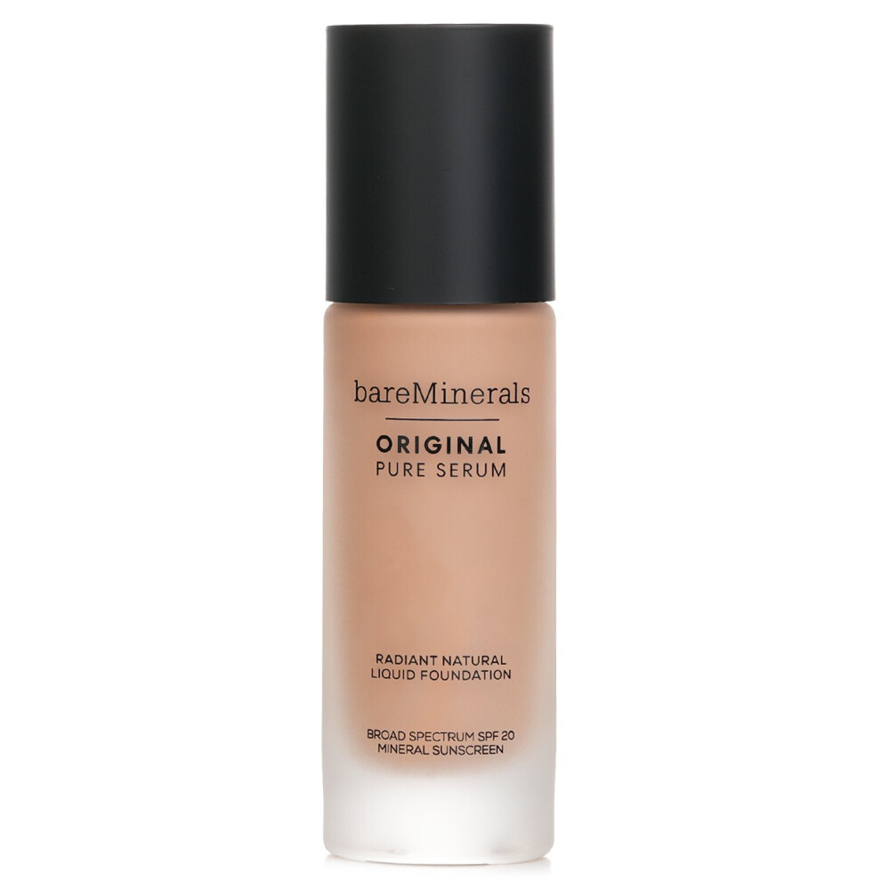 Fond de teint liquide naturel    clatant BareMinerals Original Pure Serum SPF 20 Vegan