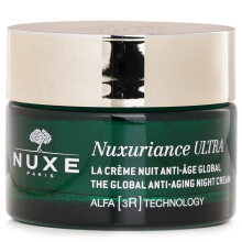 xe Nuxuriance Ultra Global Anti-Aging Night Cream With Hyaluronic Acid et Alfa 3R Technology Revitalize Renewing Resurfacing Traitement 1.7 FL OZ