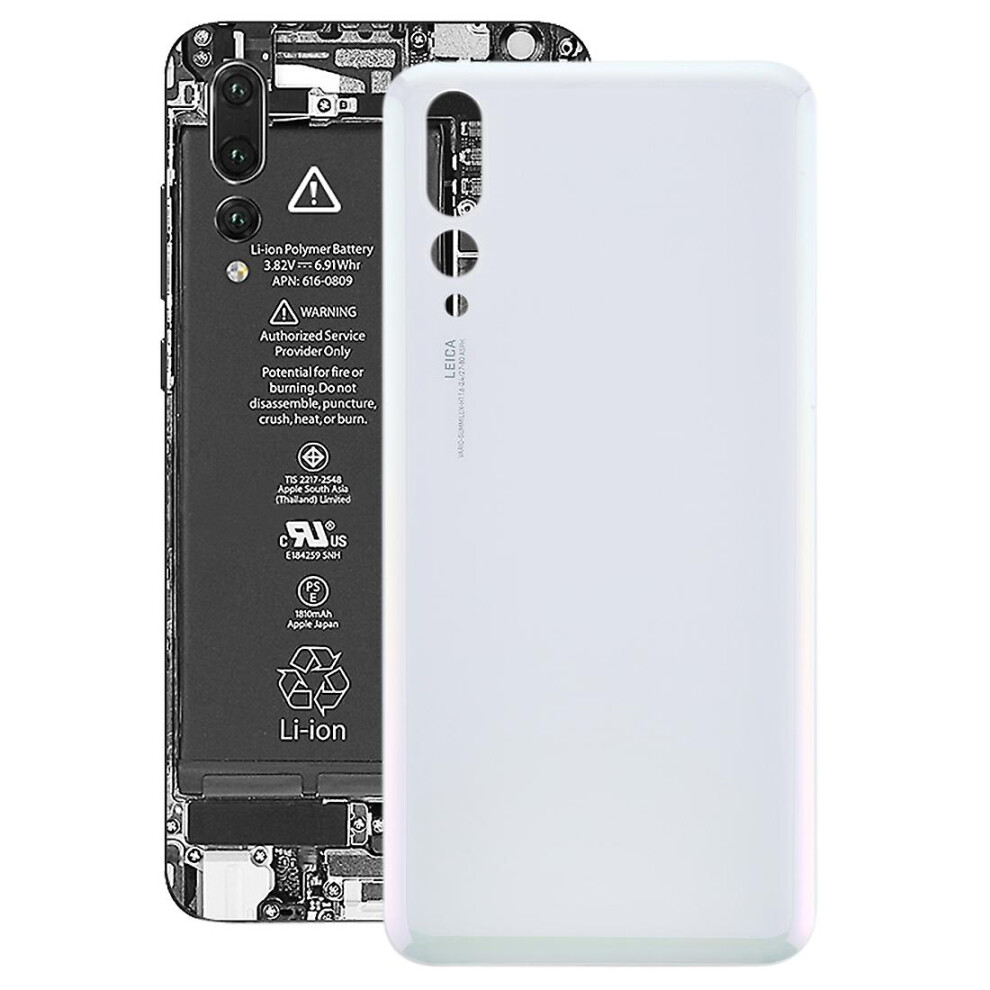 (White) Back Cover For Huawei P20 Pro White 7364070891870