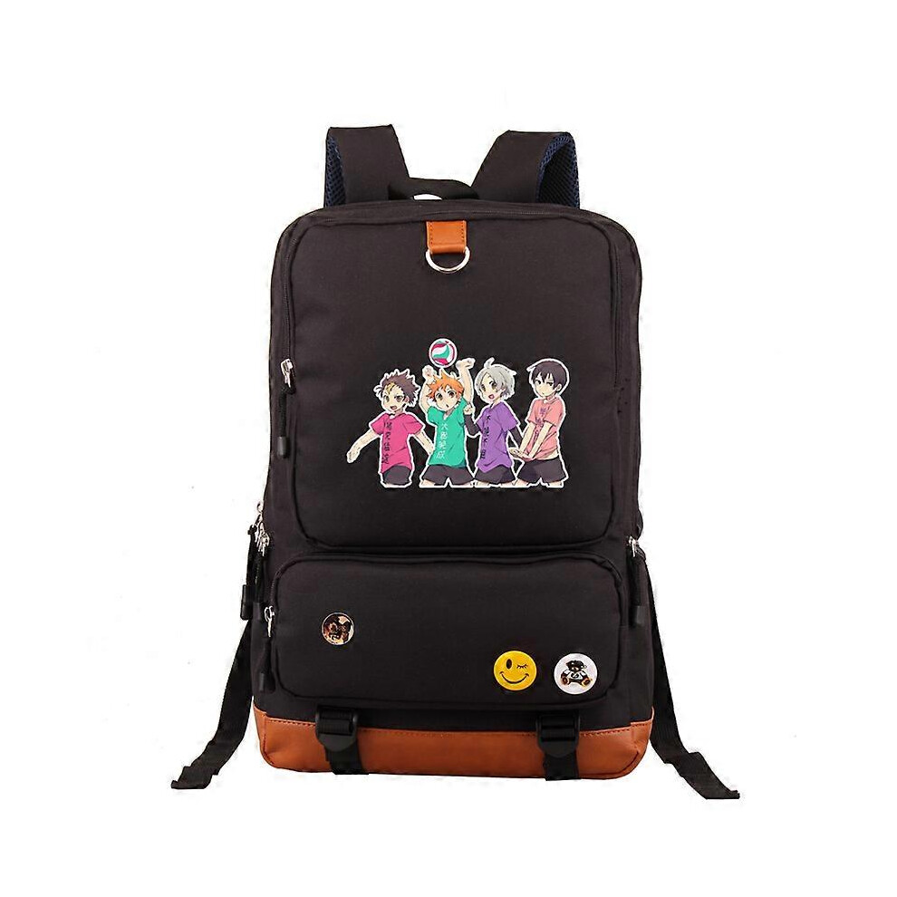 (Style 28) Haikyuu Hip Hop Durable Oxford Backpack Students Schoolbag For Boy Girl Women Men Outdoor Sport Bagpack-image-OPC-PFSPYYG-NEW