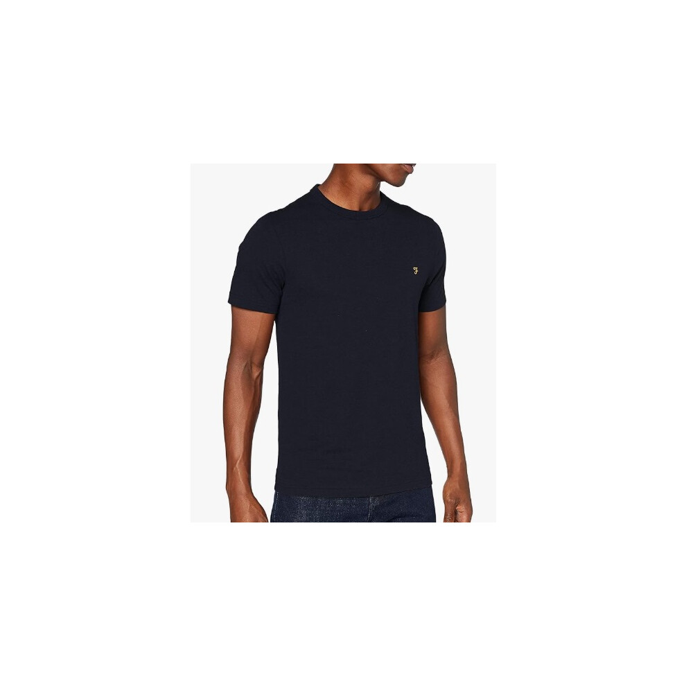 Farah Men's Danny T-shirt T Shirt, True Navy, S UK