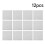 Living And Home 12Pcs Marble Effect PVC Self Adhesive Floor Tiles 3