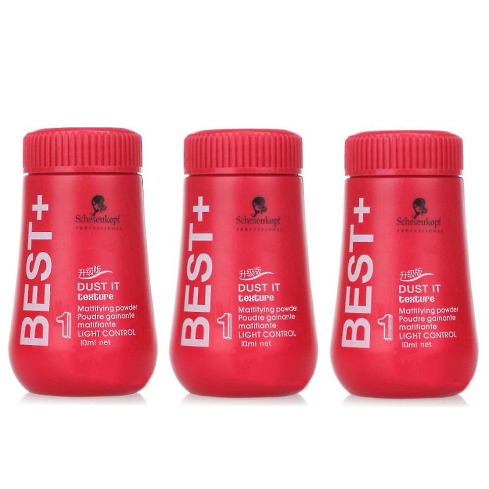 3pcs Fluffy Thin Hair Powder Increases Hair Volume Unisex Dry Shampoo Powder Styling Hairspray Hair Wax For Laziness People Hair Care