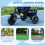 Homcom HOMCOM 6 in 1 Kids Trike, Stroller with Parent Handle, Blue 7