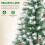 Homcom HOMCOM 6FT Artificial Christmas Tree Xmas Indoor Decoration, Automatic Open 4