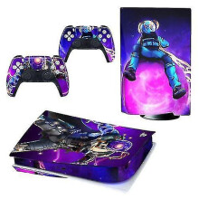 Fortnite Skull Printed Ps5 Game Controller Vinyl Sticker_x