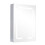 Living And Home Rectangular Dimmable LED Bathroom Mirror Cabinet 4