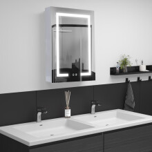 Rectangular Dimmable LED Bathroom Mirror Cabinet
