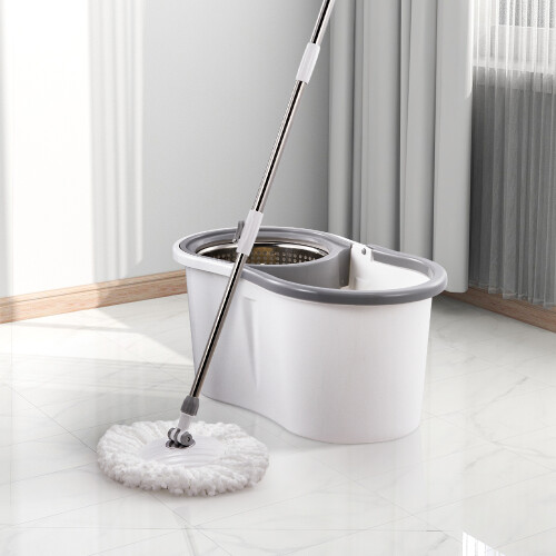 Living And Home Spin Mop and Bucket Set for Floor Cleaning