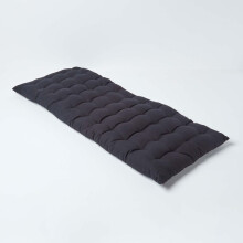 (Two Seater, Black) Bench Cushion